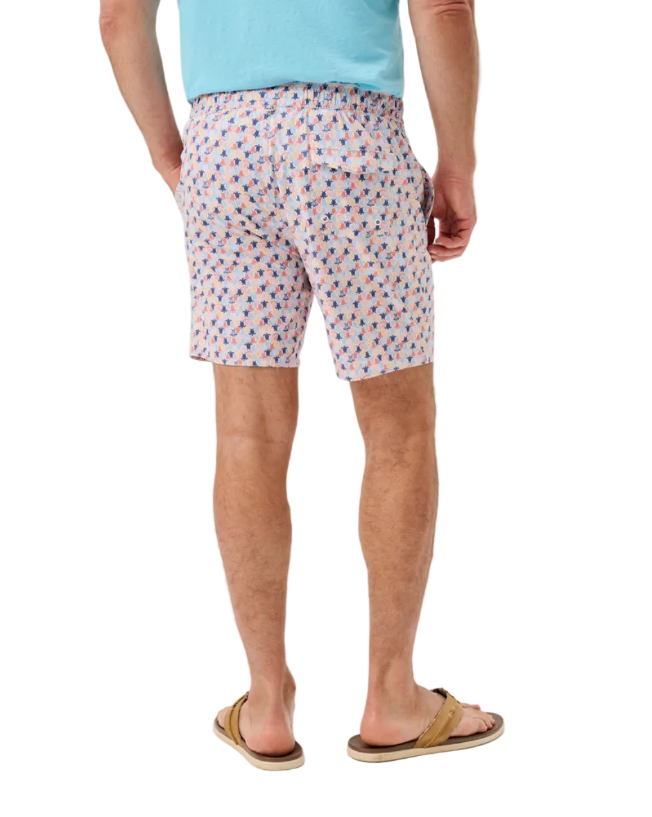 Shelly 7" Swim Trunks-Turtles