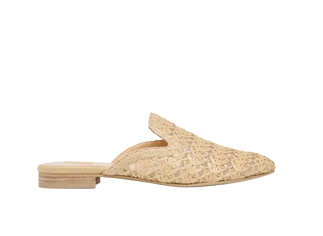 Kirt Flat-Natural Raffia