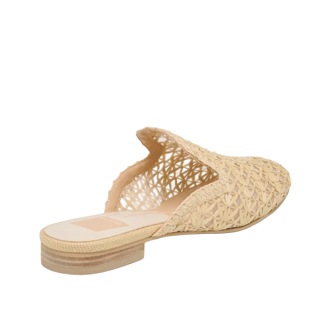 Kirt Flat-Natural Raffia