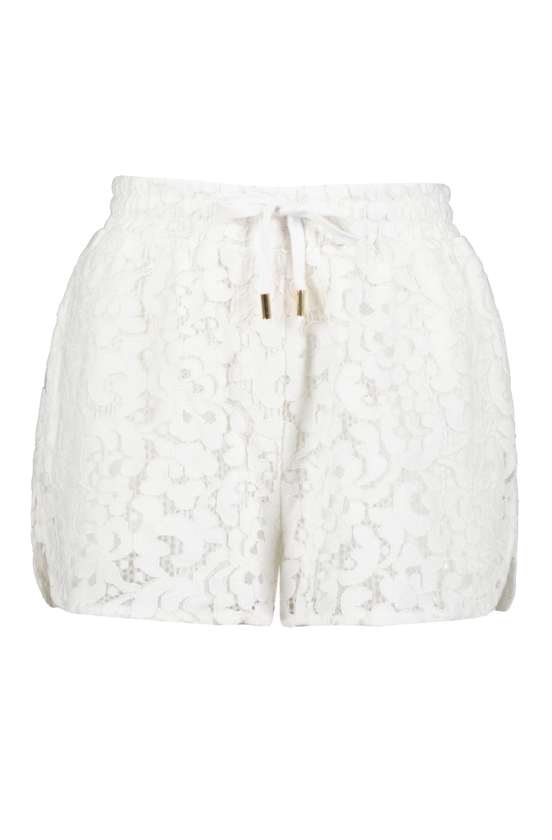Josephine Lace Short-Salt