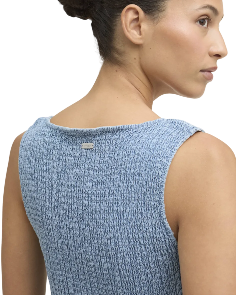 Josie Midi Dress-Chambray