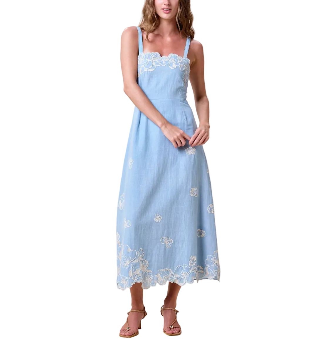 Marceline Dress-Glacier Lake