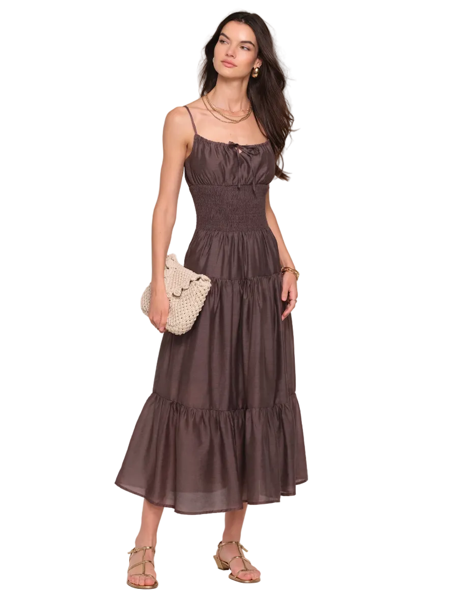 Zinnia Dress-Coco