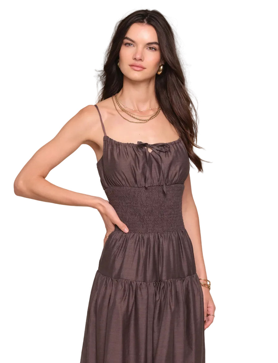Zinnia Dress-Coco