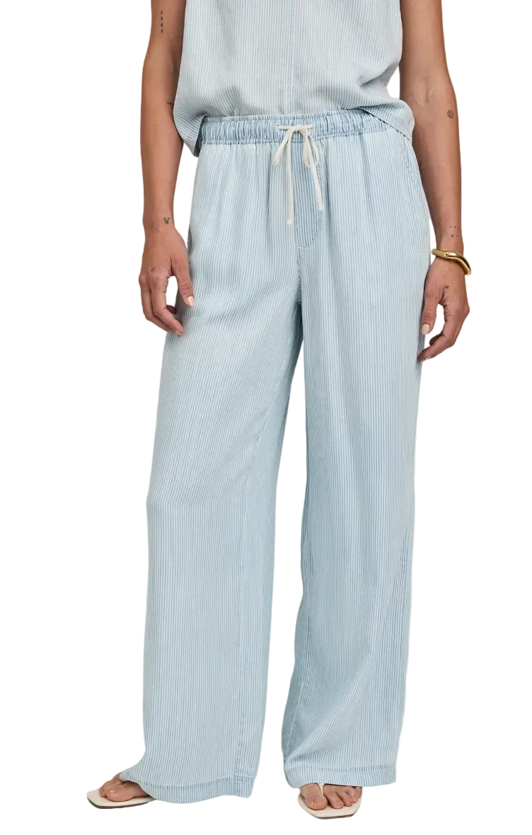 Camille Pant-Blue Stripe
