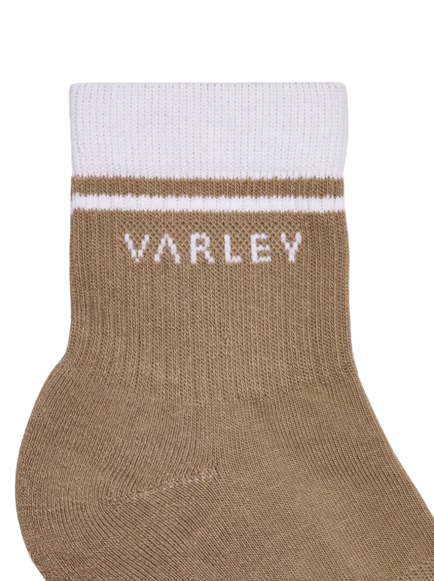 Lenni Half Crew Sock-Desert Taupe