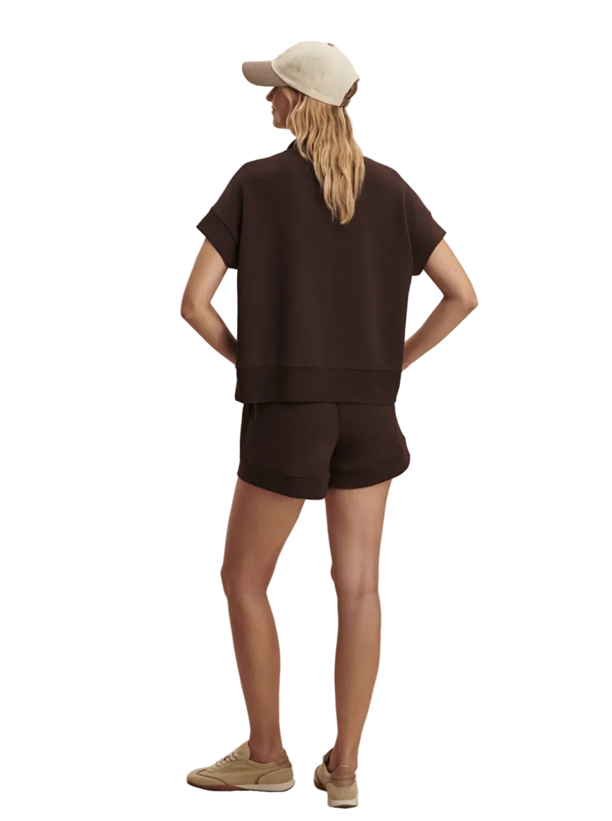 Ritchie Short Sleeve Sweat-Coffee Bean