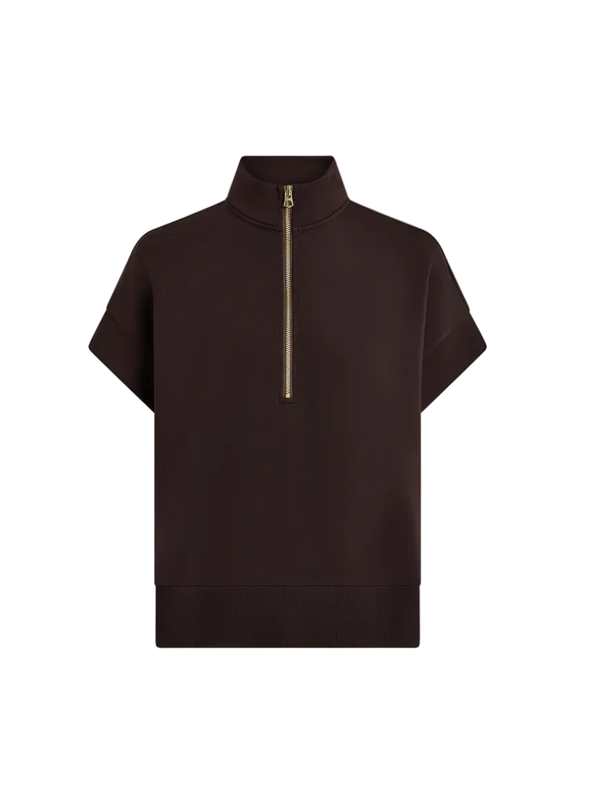 Ritchie Short Sleeve Sweat-Coffee Bean
