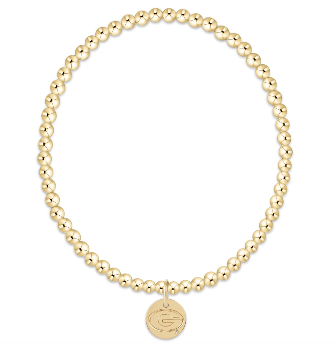 Collegiate Gold 3mm Bracelet