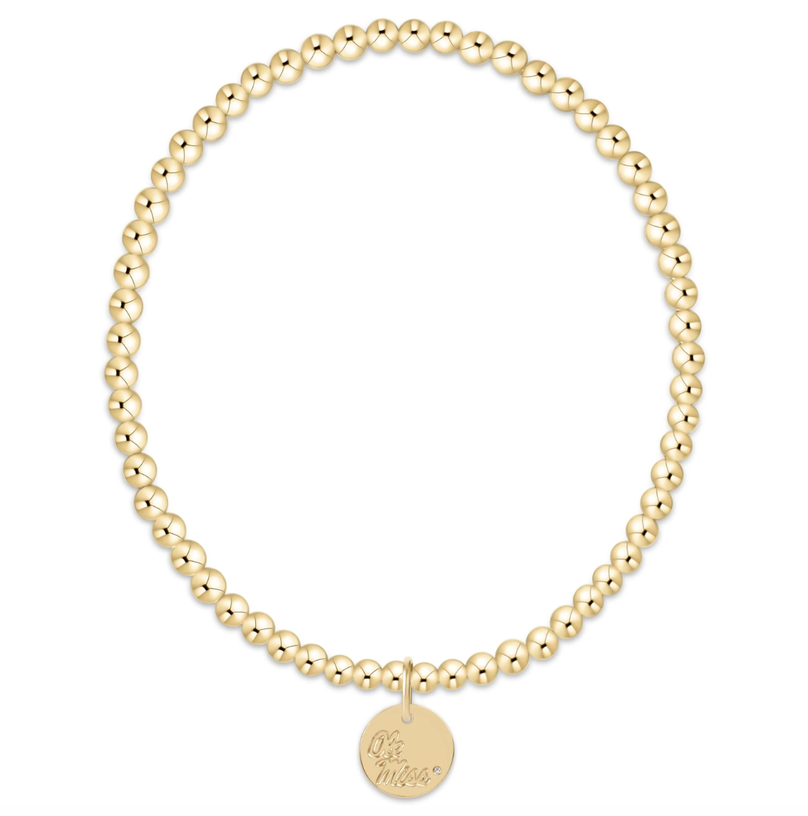 Collegiate Gold 3mm Bracelet