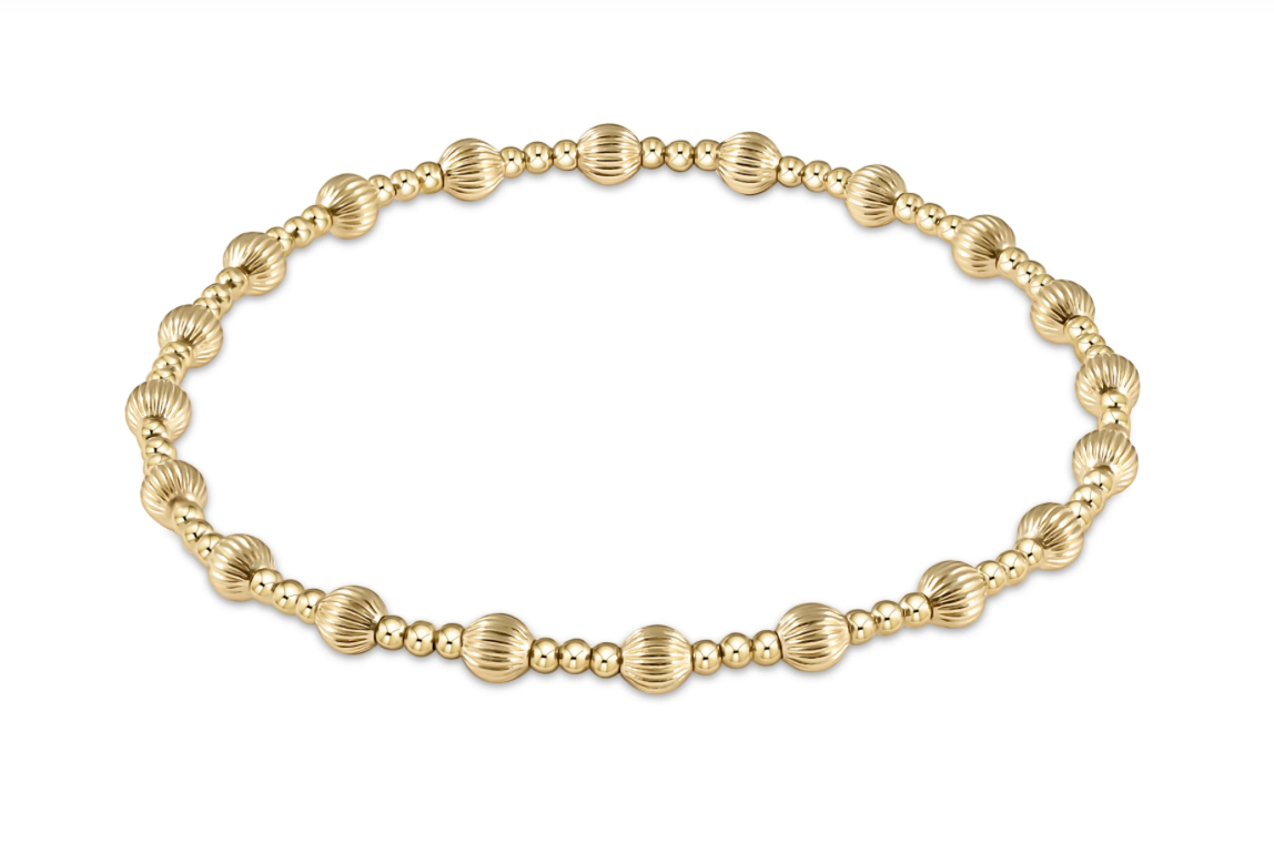 Extends- Dignity Sincerity Pattern 4mm Bracelet