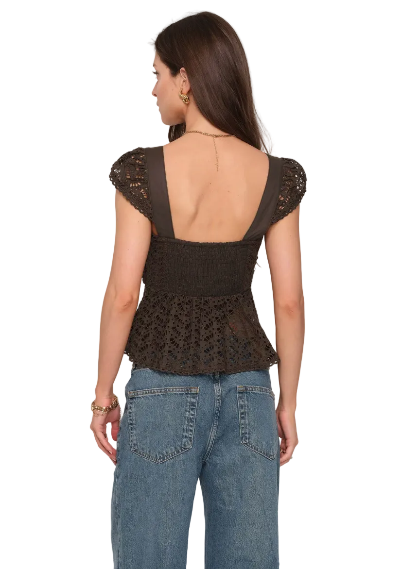 Gracelyn Top-Coco