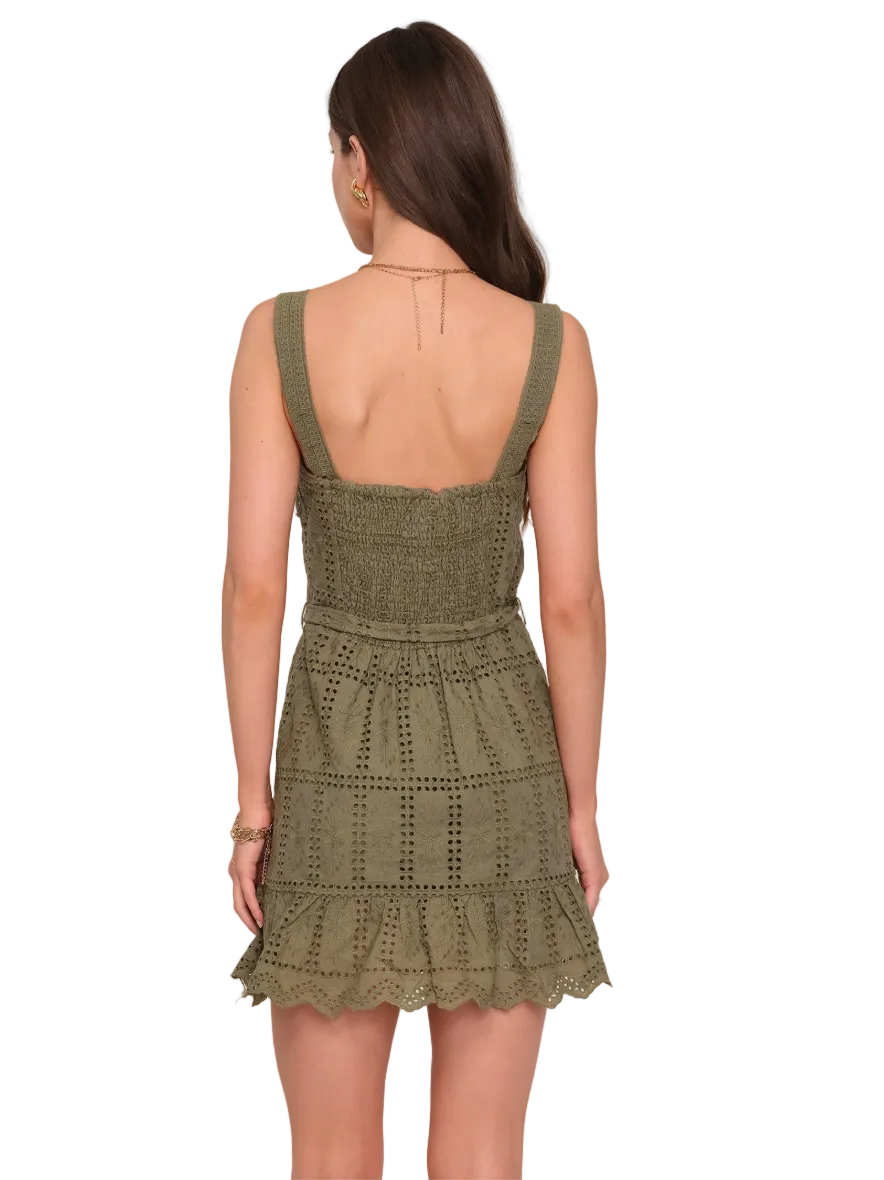 Meredith Romper-Olive