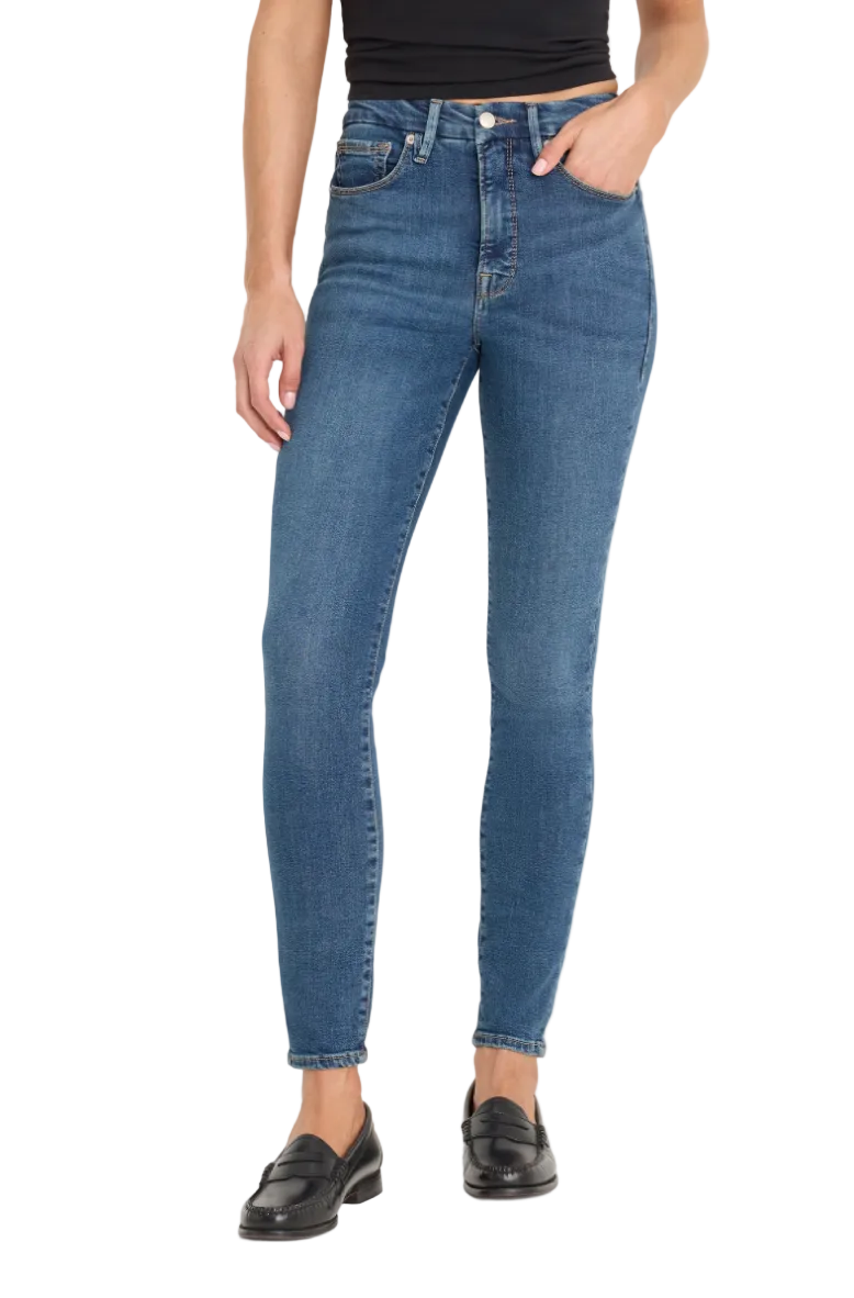 Good Legs Skinny Jeans-Blue