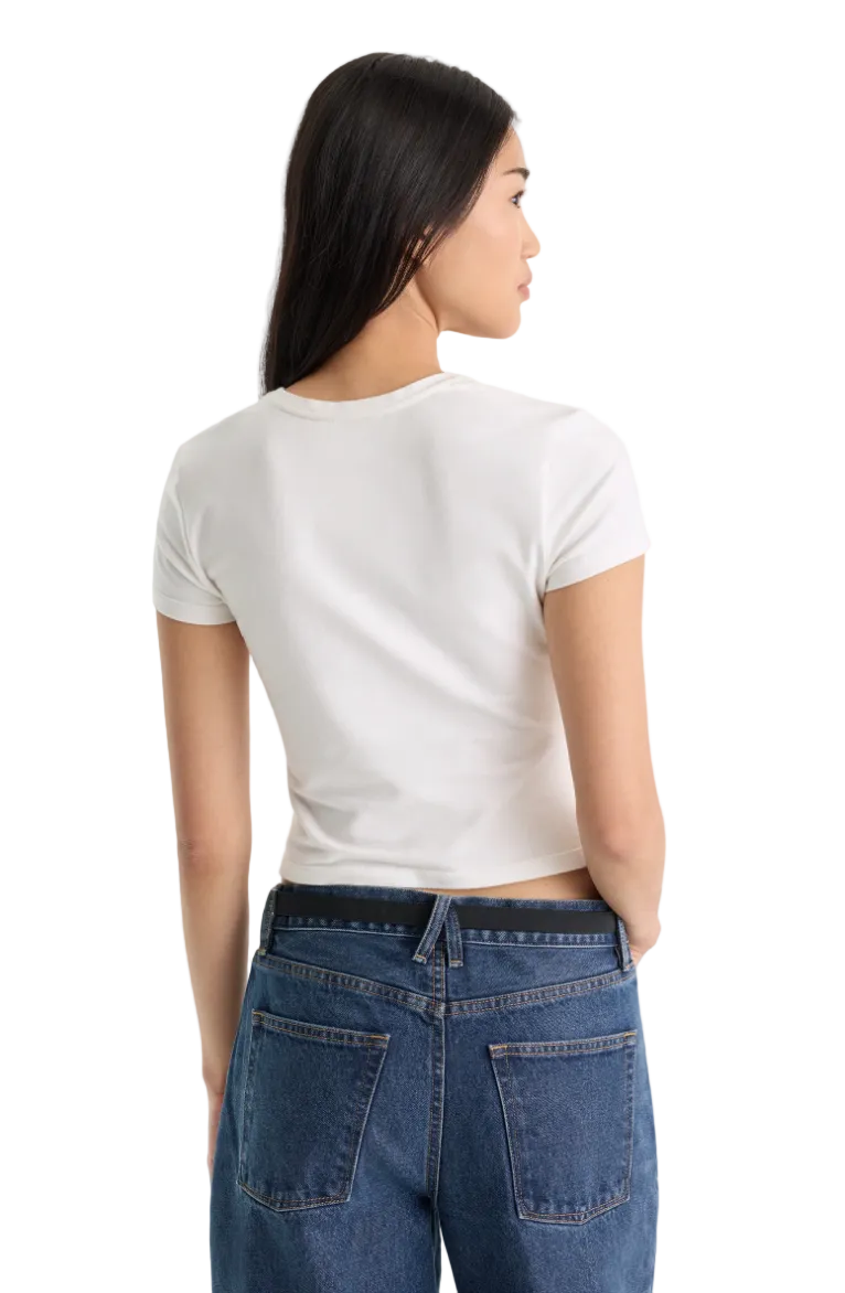 Baby Tee-White