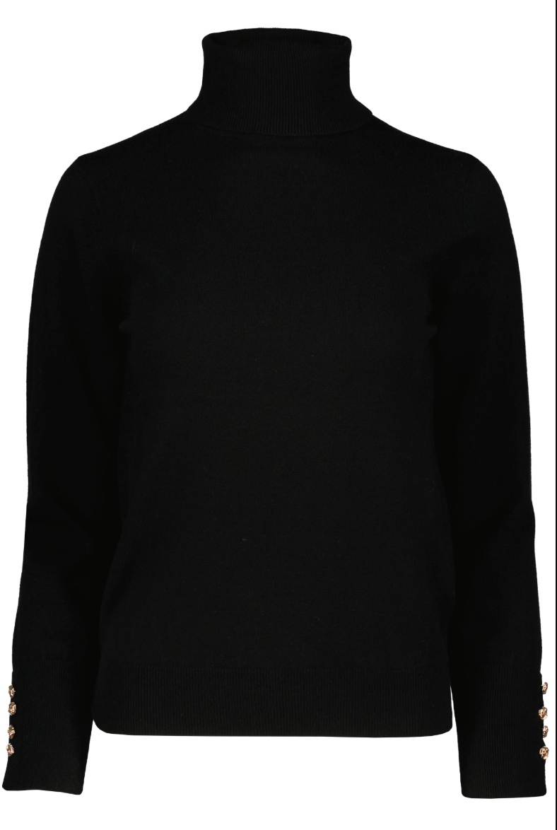 Timeless Turtleneck-Black