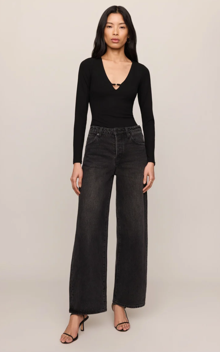 Ginger Bodysuit-Black
