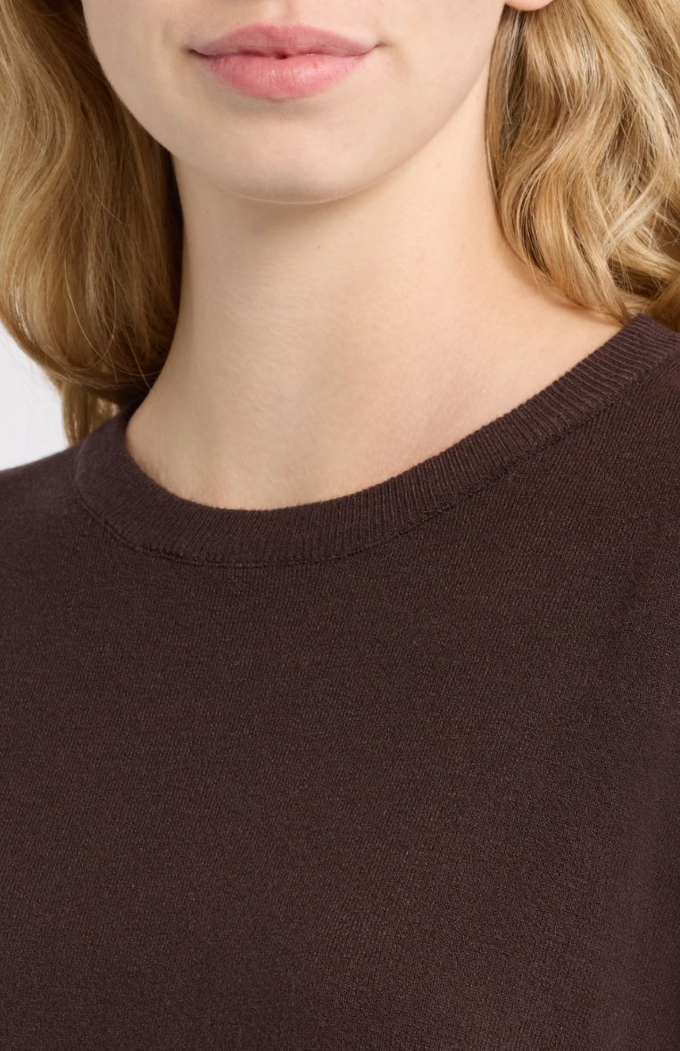 Polly Sweater-Chocolate