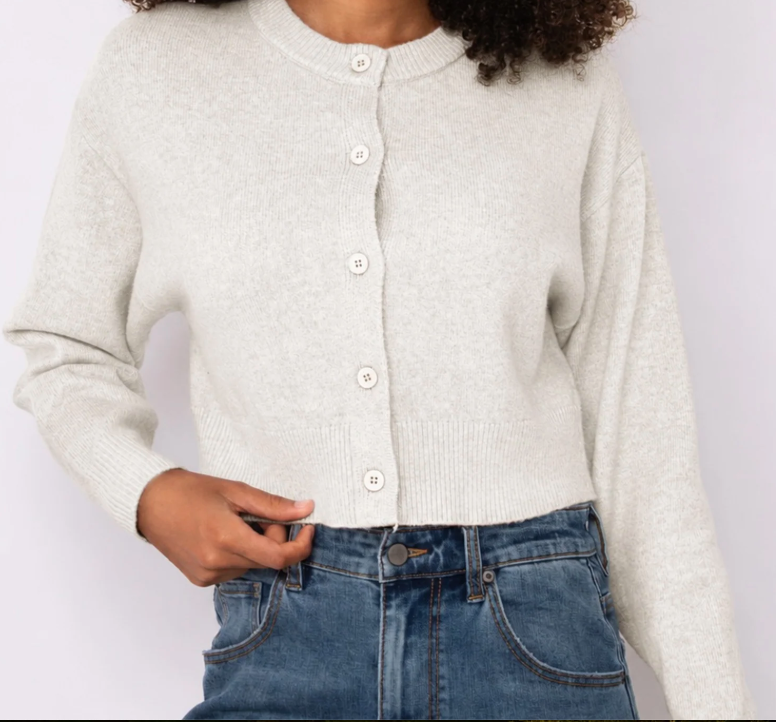 Neave Cardigan-Sea Pearl