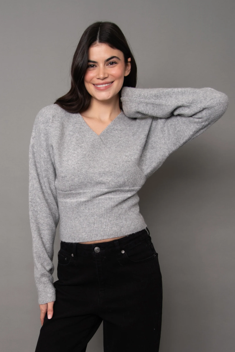 Othella Sweater Wrap-Grey
