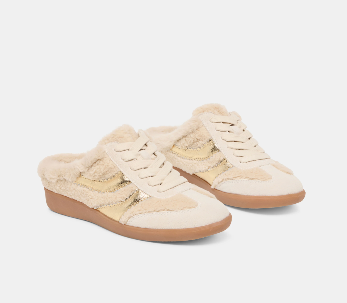 Merit Plush Slide-Natural Multi