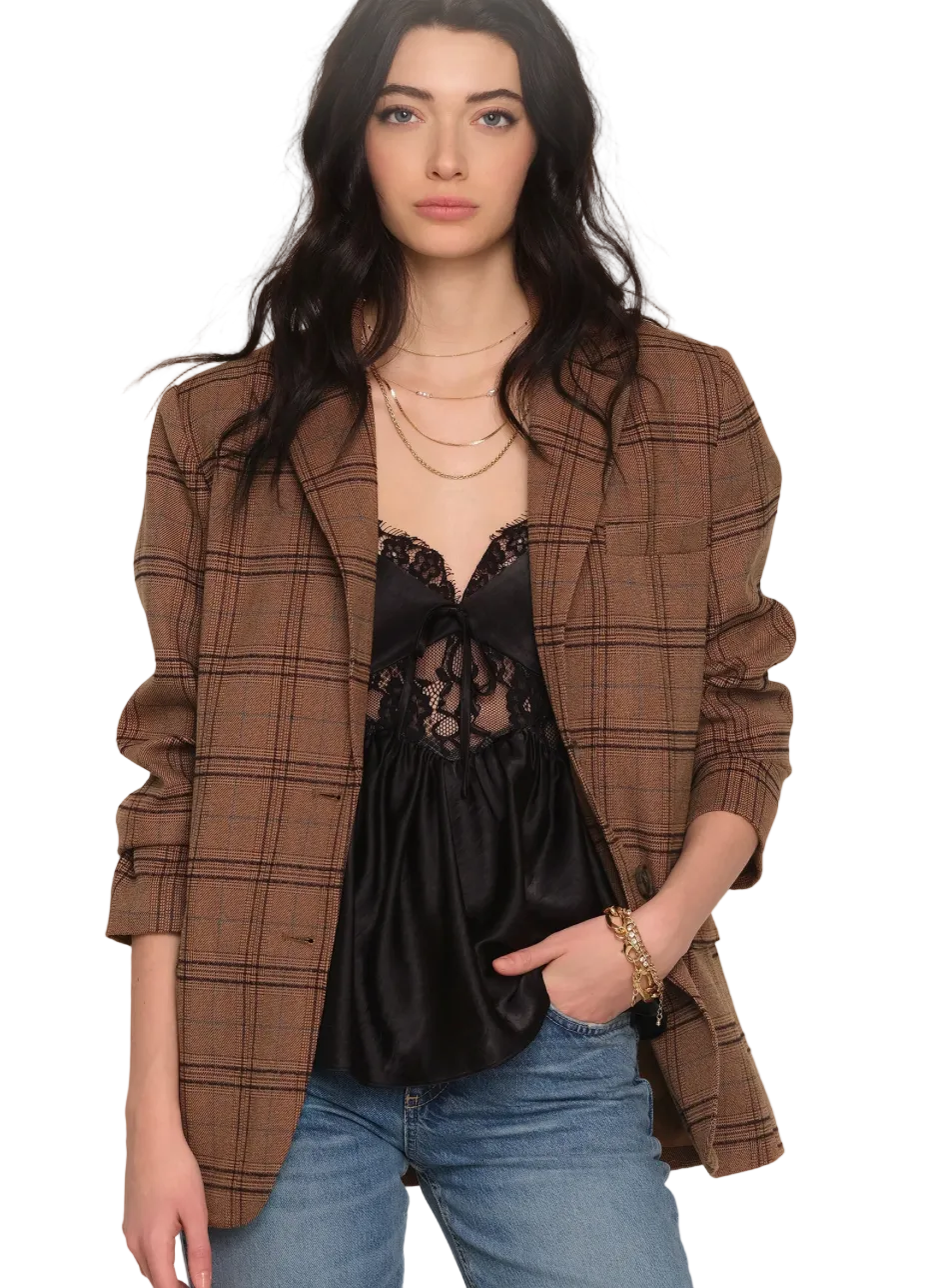 Sienna Blazer-Toffee