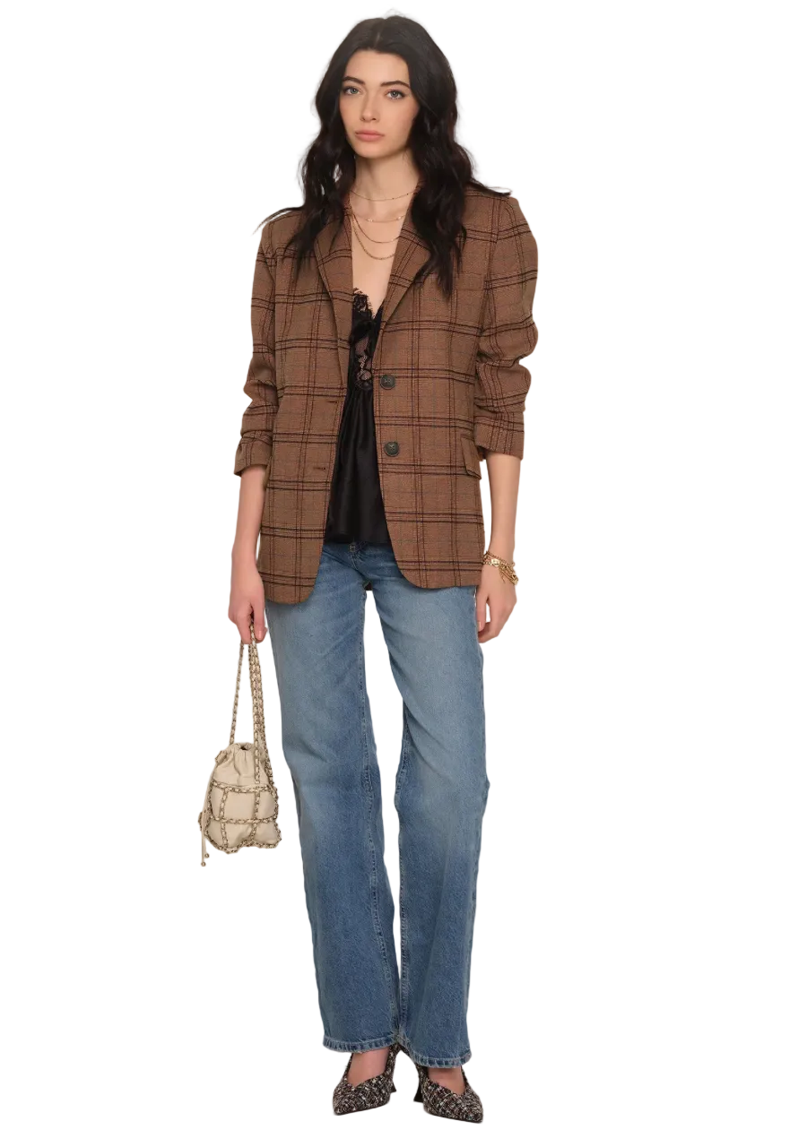 Sienna Blazer-Toffee