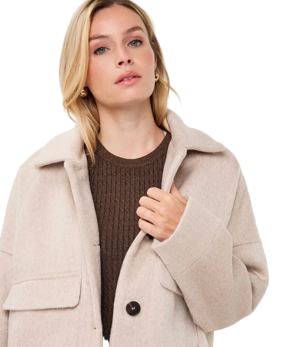 Short Coat-Biscuit