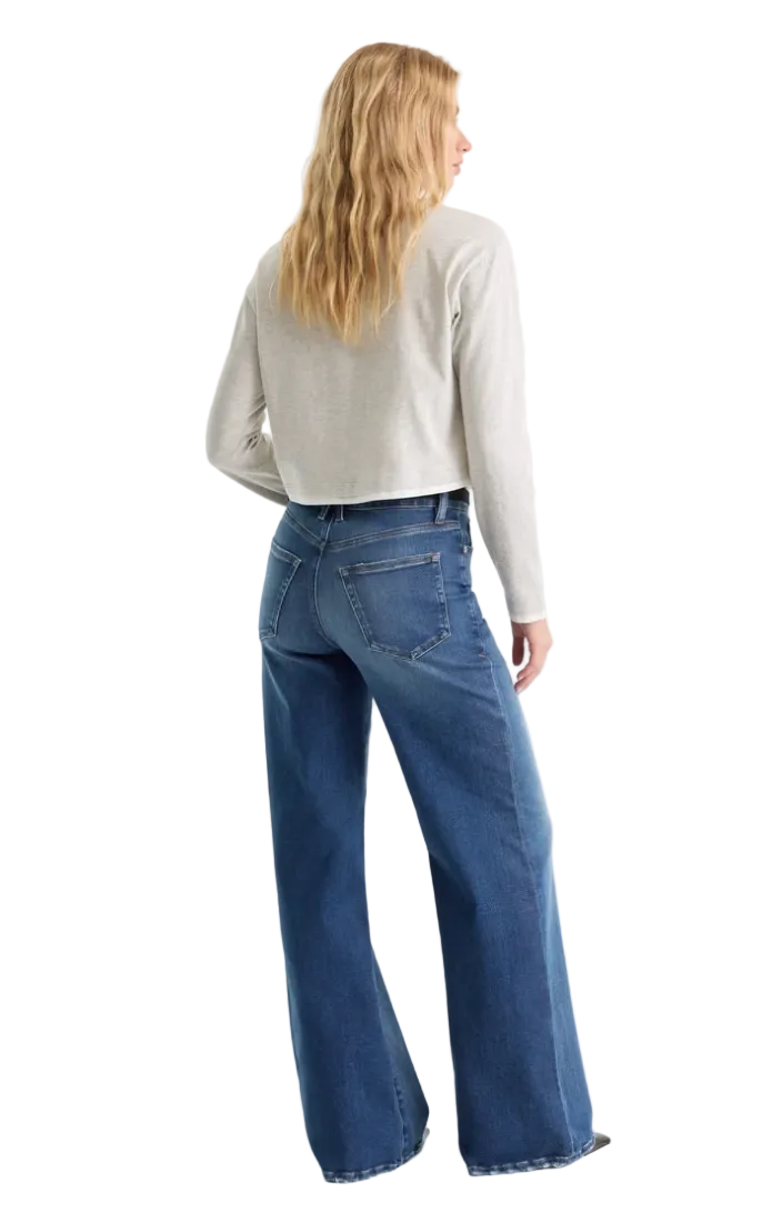 Good Waist Palazzo Jeans-Ridicule