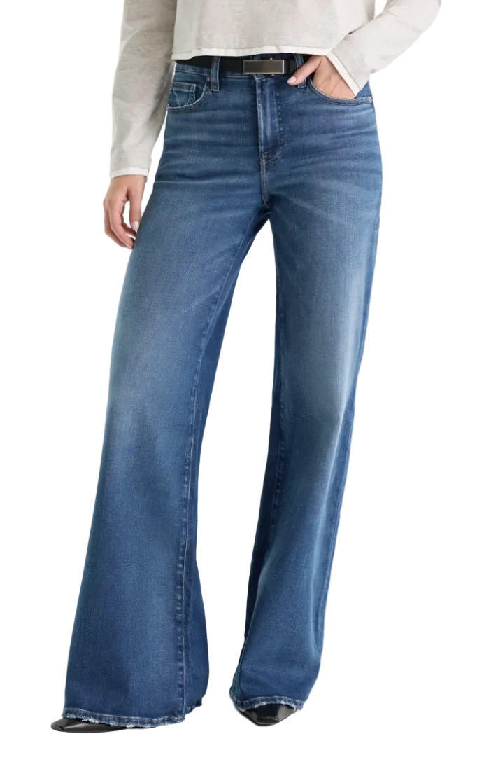 Good Waist Palazzo Jeans-Ridicule