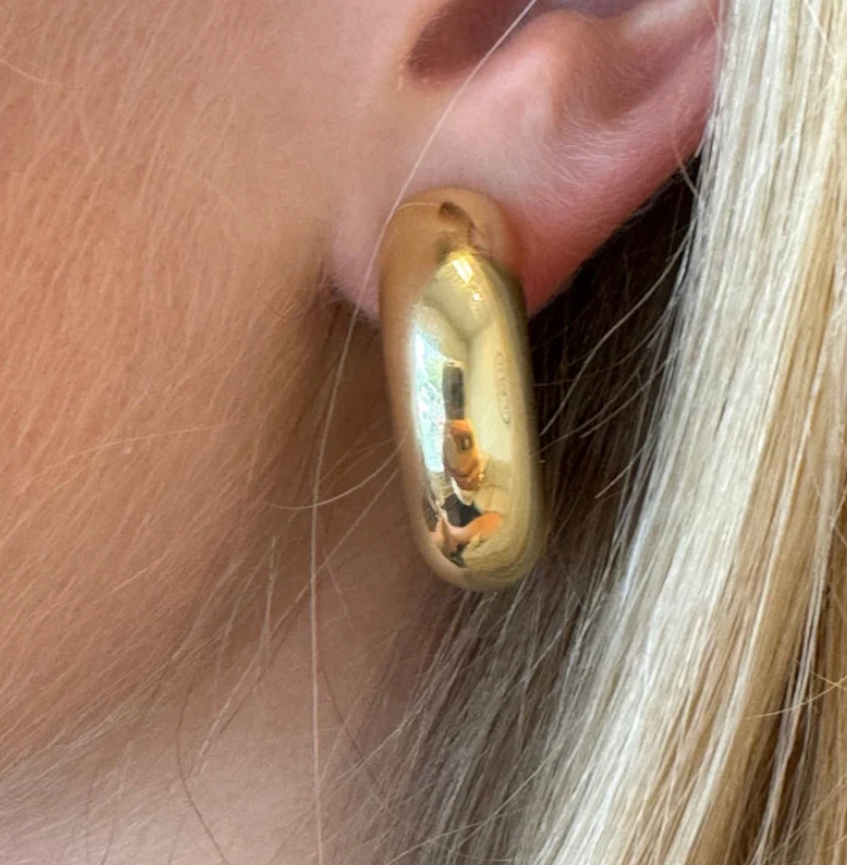 Bubble Hoop Earrings