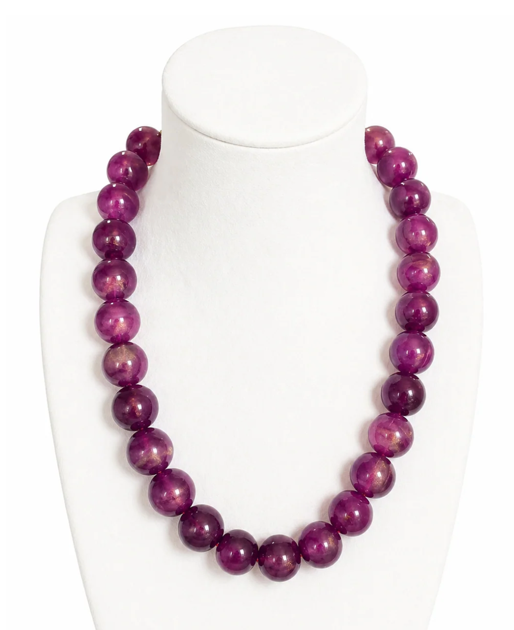 Bubbles Necklace-Wine
