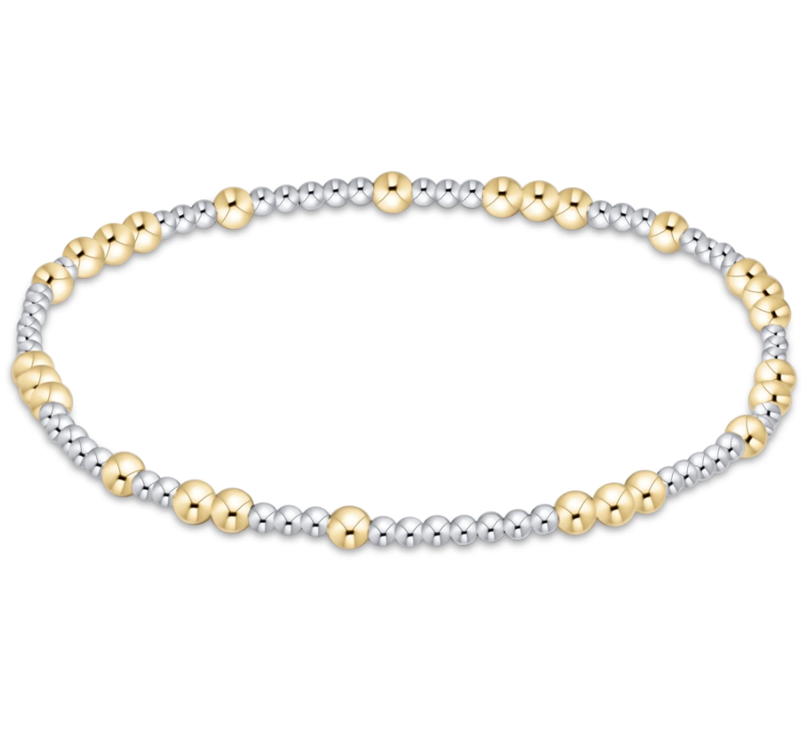 Hope Unwritten 3mm Bracelet-Mixed Metal