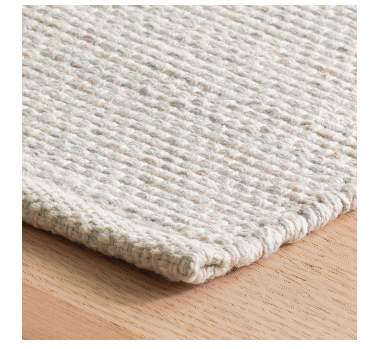 4x6 Marled Light Blue Rug