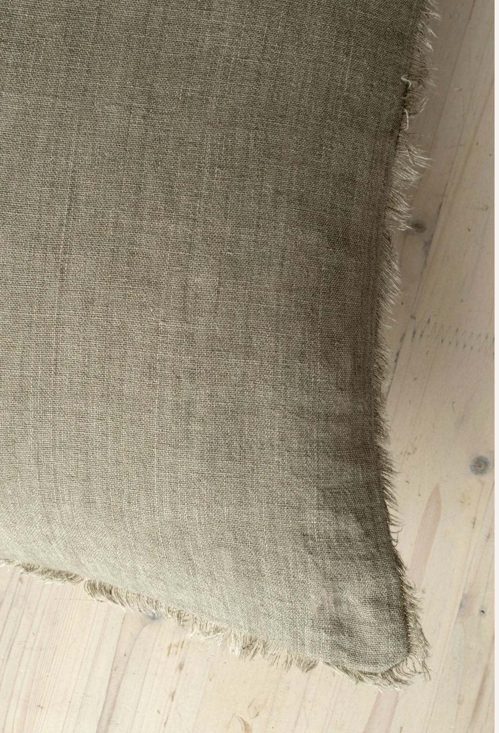 24x24 Sage Linen Pillow