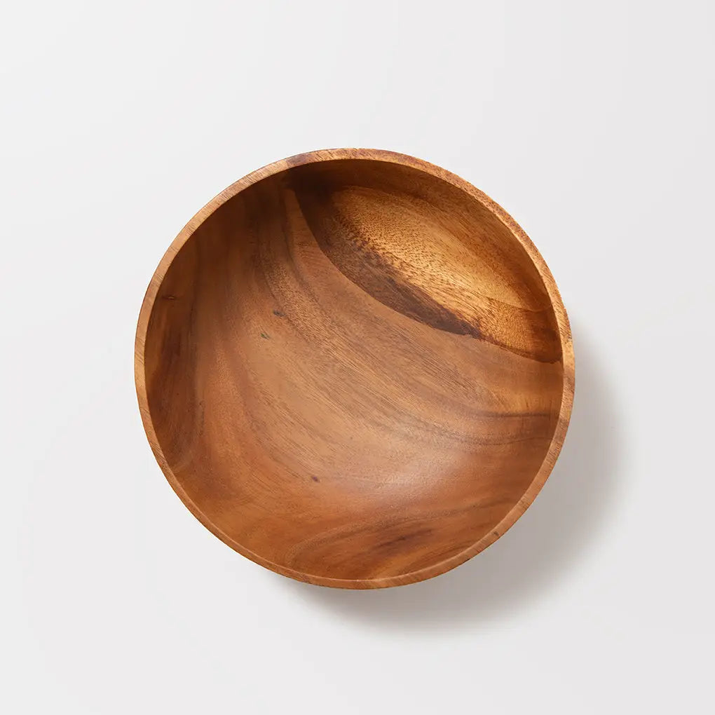 Acacia Wood Salad Bowl