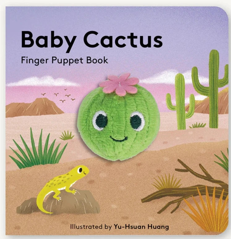 Baby Cactus Finger Puppet Book