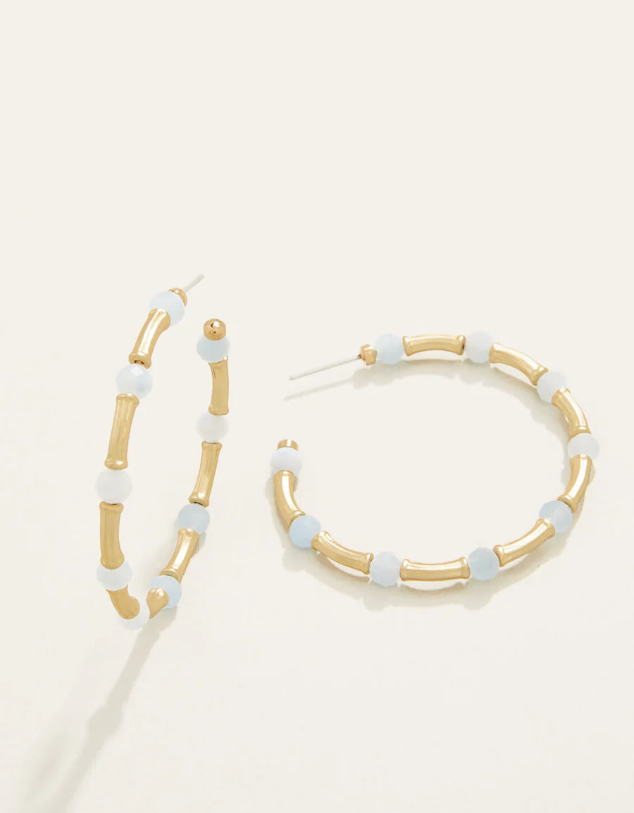 Calm Waters Hoop Earrings (2 Colors)