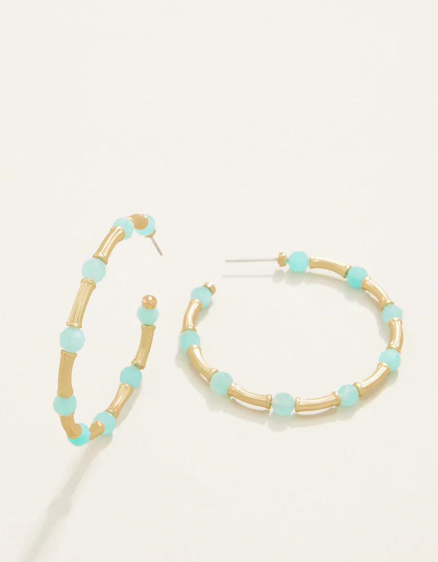 Calm Waters Hoop Earrings (2 Colors)