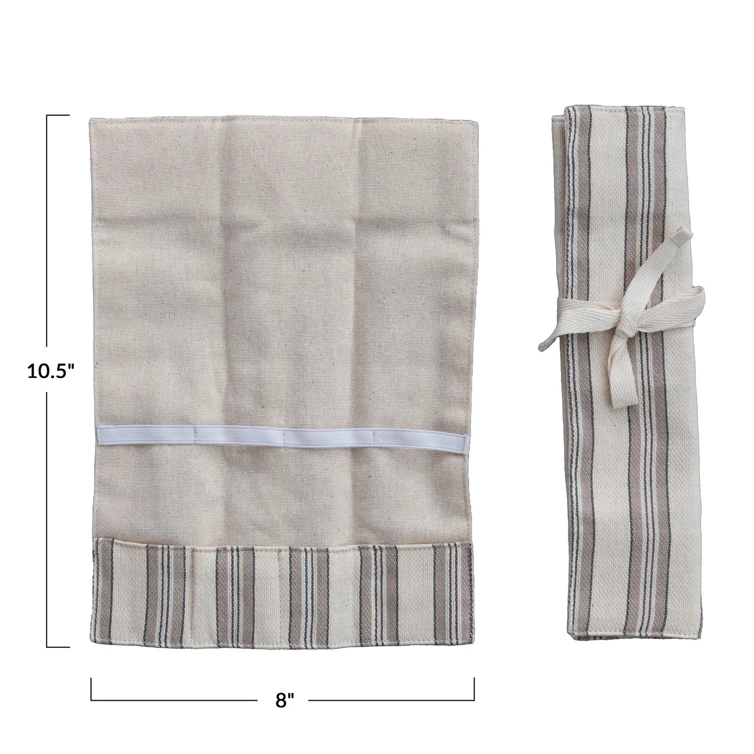 Roll-up Cutlery Pouch & Tie