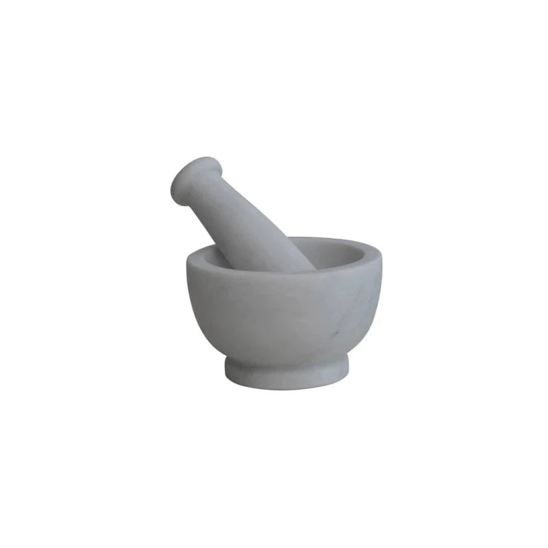 Marble Mortar & Pestle (Set of 2)