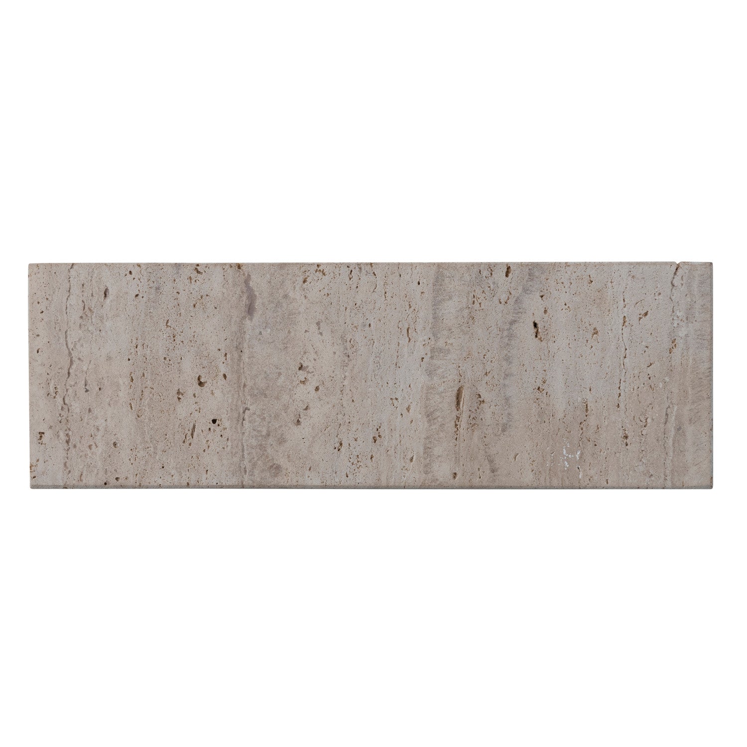 12x4 Travertine Footed Serving Board