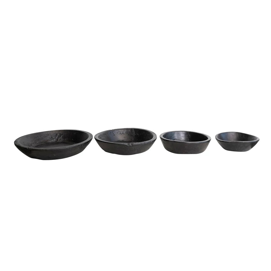 Black Reproduction Bowls (4 Sizes)