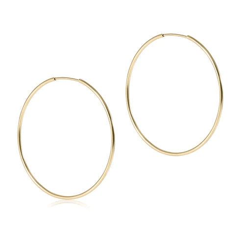 Endless Gold Hoop 2"