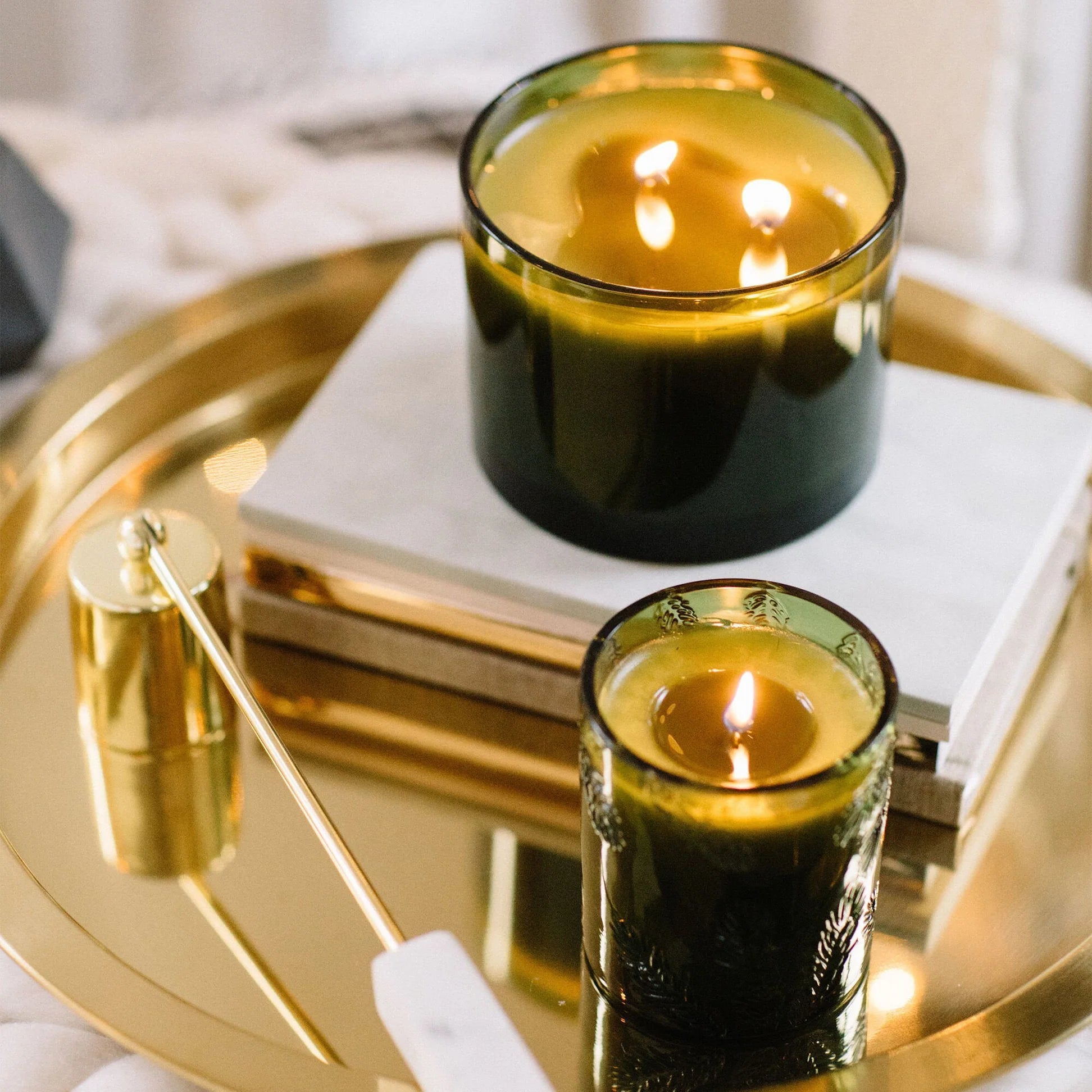 17oz Frasier Fir Green 3-Wick Candle