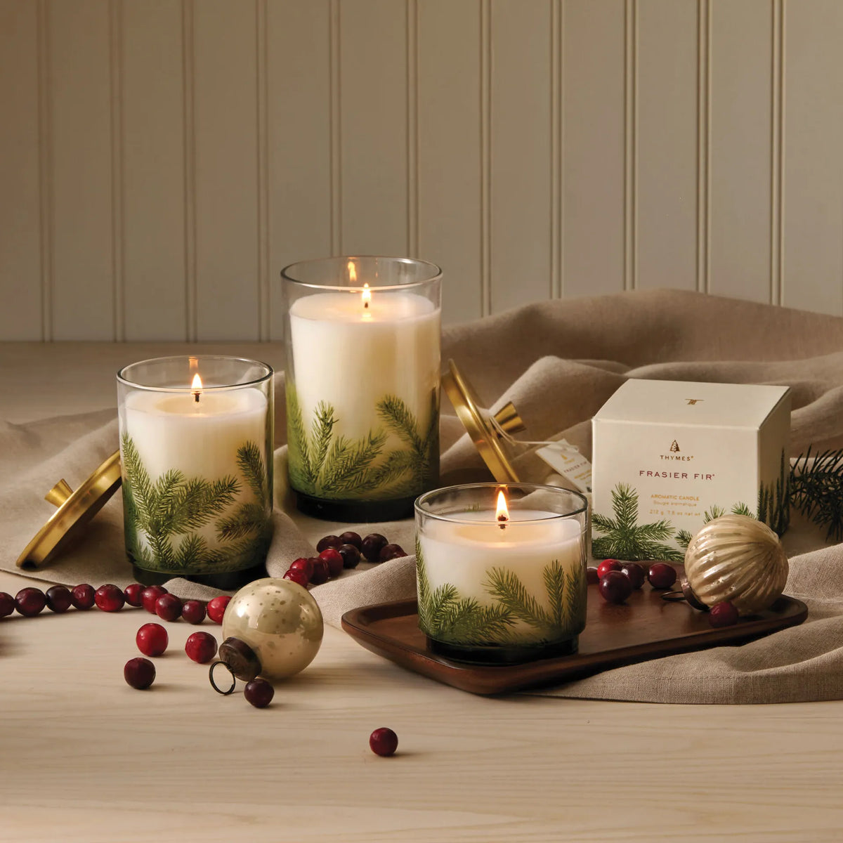 Frasier Fir Heritage Pine Needle Luminary-16oz