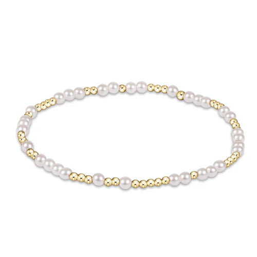 Hope Unwritten Pearl 3mm Bracelet - egirl