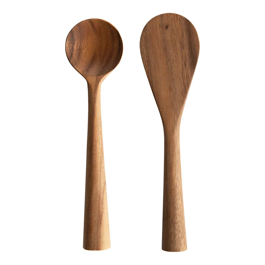 Acacia Wood Standing Utensil (2 Styles)