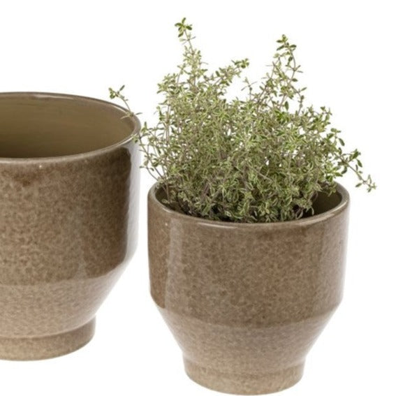 Sand Glazed Pot (2 Sizes)