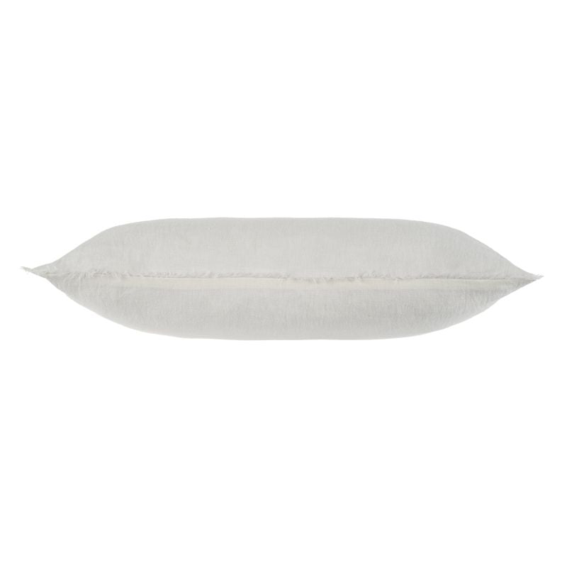 Ivory Linen Lumbar Pillow 14x31